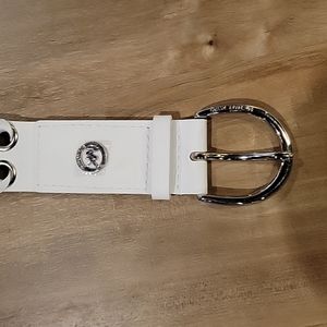 NWOT Michael kors white belt